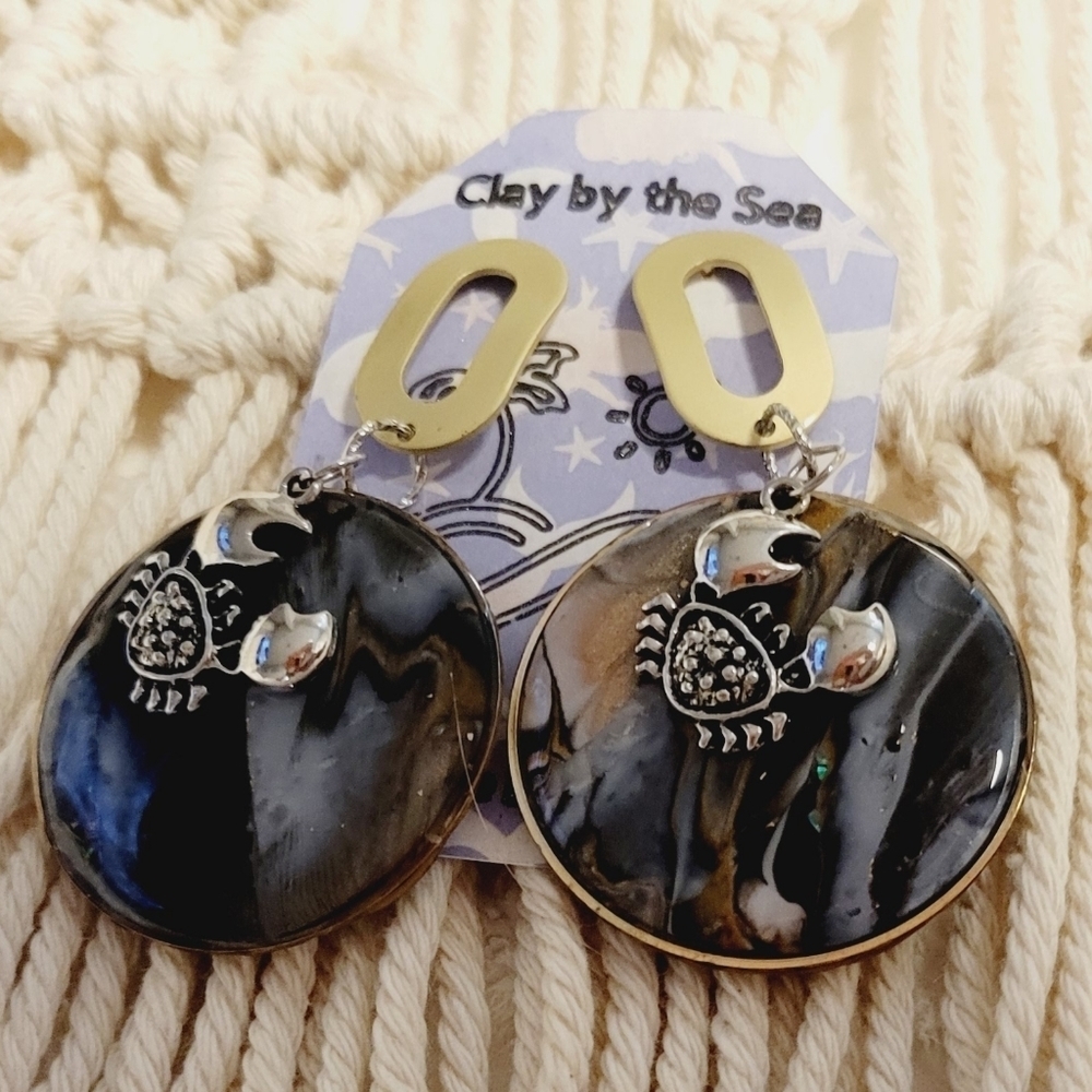 Crabby Patty Earrings